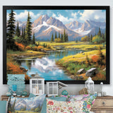 Colorado Mountain Senerity I - Landscapes Canvas Wall Art