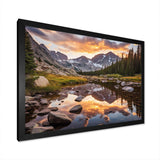 Colorado Mountain Senerity III - Landscapes Canvas Wall Art