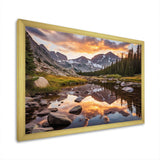 Colorado Mountain Senerity III - Landscapes Canvas Wall Art