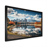 Denver The Majesty Of The Rocky Mountains I - Cityscapes Canvas Wall Art