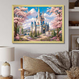 Enchantment Of Castles - Landscapes Canvas Wall Art