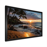 Aloha Tropical Dreamscape I - Cityscapes Canvas Wall Art