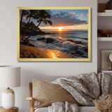 Aloha Tropical Dreamscape I - Cityscapes Canvas Wall Art