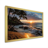 Aloha Tropical Dreamscape I - Cityscapes Canvas Wall Art