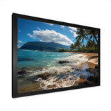 Aloha Tropical Dreamscape II - Cityscapes Canvas Wall Art