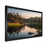 South Dakota Custer State Park Serenity I - Landscapes Canvas Wall Art