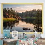 South Dakota Custer State Park Serenity I - Landscapes Canvas Wall Art