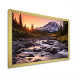 Washington Mount Rainier National Park II - Cityscapes Canvas Wall Art