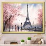 Eiffel Tower Masterpiece I - Landscapes Canvas Wall Art