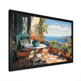 La Dolce Italian Coast I - Landscapes Canvas Wall Art