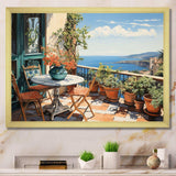 La Dolce Italian Coast I - Landscapes Canvas Wall Art