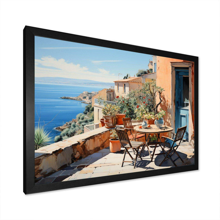 La Dolce Italian Coast IV - Landscapes Canvas Wall Art