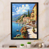 La Dolce Italian Beachside II - Landscapes Canvas Wall Art