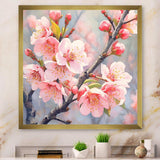 Peach Blossom Bliss II - Floral Canvas Wall Art