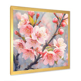 Peach Blossom Bliss II - Floral Canvas Wall Art