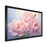 Pink Peony Perfection II - Floral Canvas Wall Art