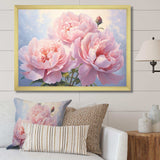 Pink Peony Perfection II - Floral Canvas Wall Art