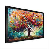 Coral Oak Tree At The Farm I - Landscapes Canvas Wall Art