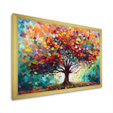 Coral Oak Tree At The Farm I - Landscapes Canvas Wall Art