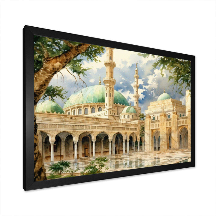 The Prophets Mosque Religious I - Spiritual Canvas Wall Art