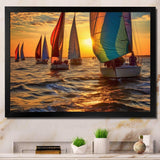 Boating Bliss II - Sports Canvas Wall Art