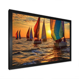 Boating Bliss II - Sports Canvas Wall Art