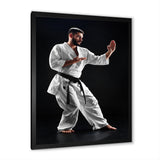 Martial Arts Combat Warrior I - Martial Arts Canvas Wall Art