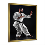 Martial Arts Combat Warrior I - Martial Arts Canvas Wall Art