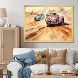 Vintage Classic AR Speedway Rush - Racing Canvas Wall Art