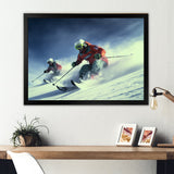 Alpine Skiing Adventures I - Skiing Canvas Wall Art