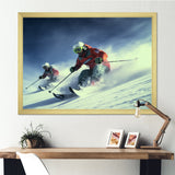 Alpine Skiing Adventures I - Skiing Canvas Wall Art