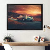 Classic German Car Scenery I - Performing Arts Canvas Wall Art