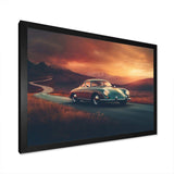 Classic German Car Scenery I - Performing Arts Canvas Wall Art