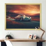 Classic German Car Scenery I - Performing Arts Canvas Wall Art