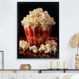 Popart Playful Popcorn - Abstract Canvas Wall Art