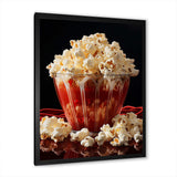 Popart Playful Popcorn - Abstract Canvas Wall Art