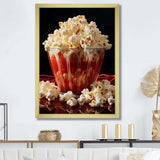 Popart Playful Popcorn - Abstract Canvas Wall Art