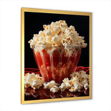 Popart Playful Popcorn - Abstract Canvas Wall Art