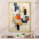 Ivory Illusions Abstract Shapes - Abstract Canvas Wall Art