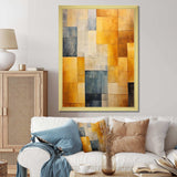 Topaz Tessellation - Abstract Canvas Wall Art