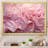 Pink Tender Twirl Spiral - Abstract Canvas Wall Art