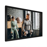 Bodybuilding Workout I - Aerobic & Bodybuilding Canvas Wall Art