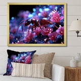 Celestial Antics Cosmic Purple Ant - Ant Wall Decor