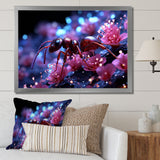 Celestial Antics Cosmic Purple Ant - Ant Wall Decor