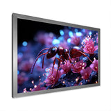Celestial Antics Cosmic Purple Ant - Ant Wall Decor