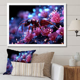 Celestial Antics Cosmic Purple Ant - Ant Wall Decor