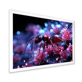 Celestial Antics Cosmic Purple Ant - Ant Wall Decor