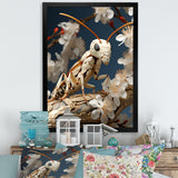 Delicate Infiltrator Ivory Ant - Ant Wall Art Prints