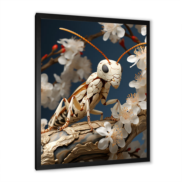 Delicate Infiltrator Ivory Ant - Ant Wall Art Prints