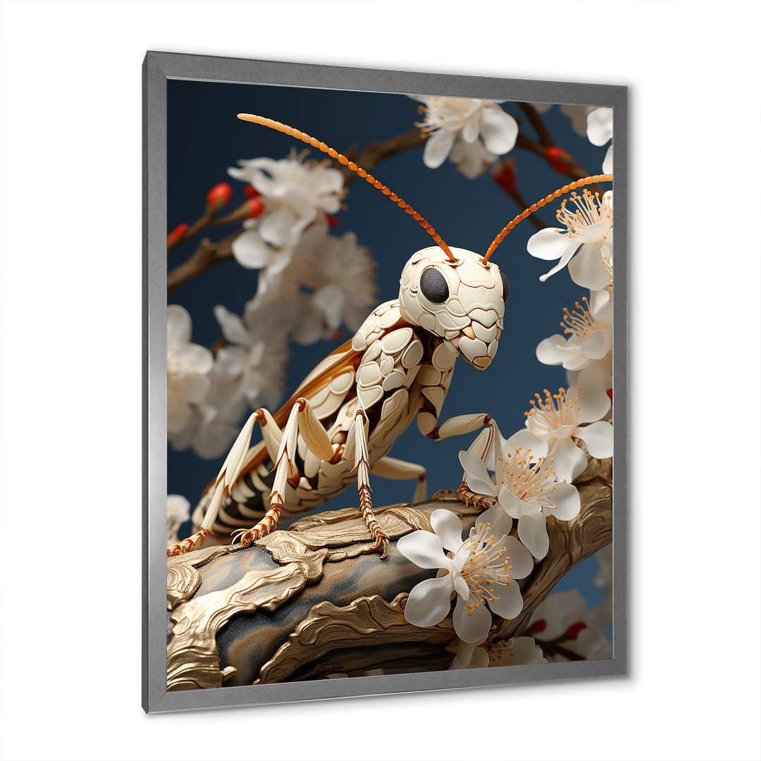 Delicate Infiltrator Ivory Ant - Ant Wall Art Prints